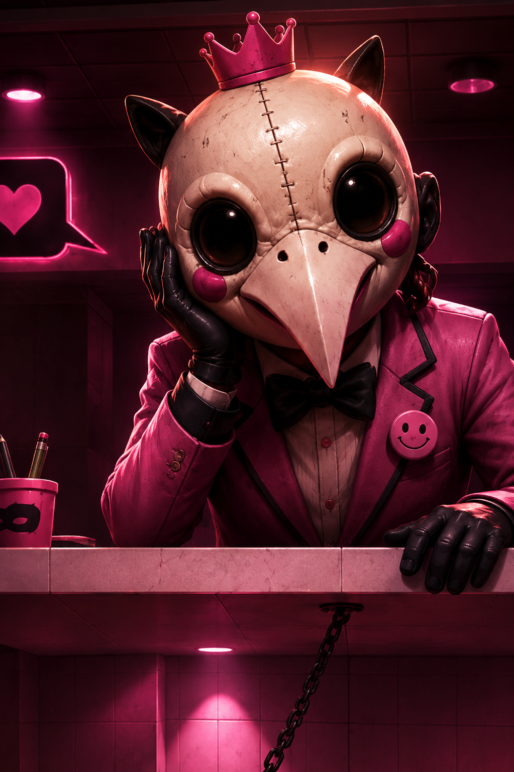 PROXXY — der Gamemaster mit der Vogelmaske aus SO CLOSE