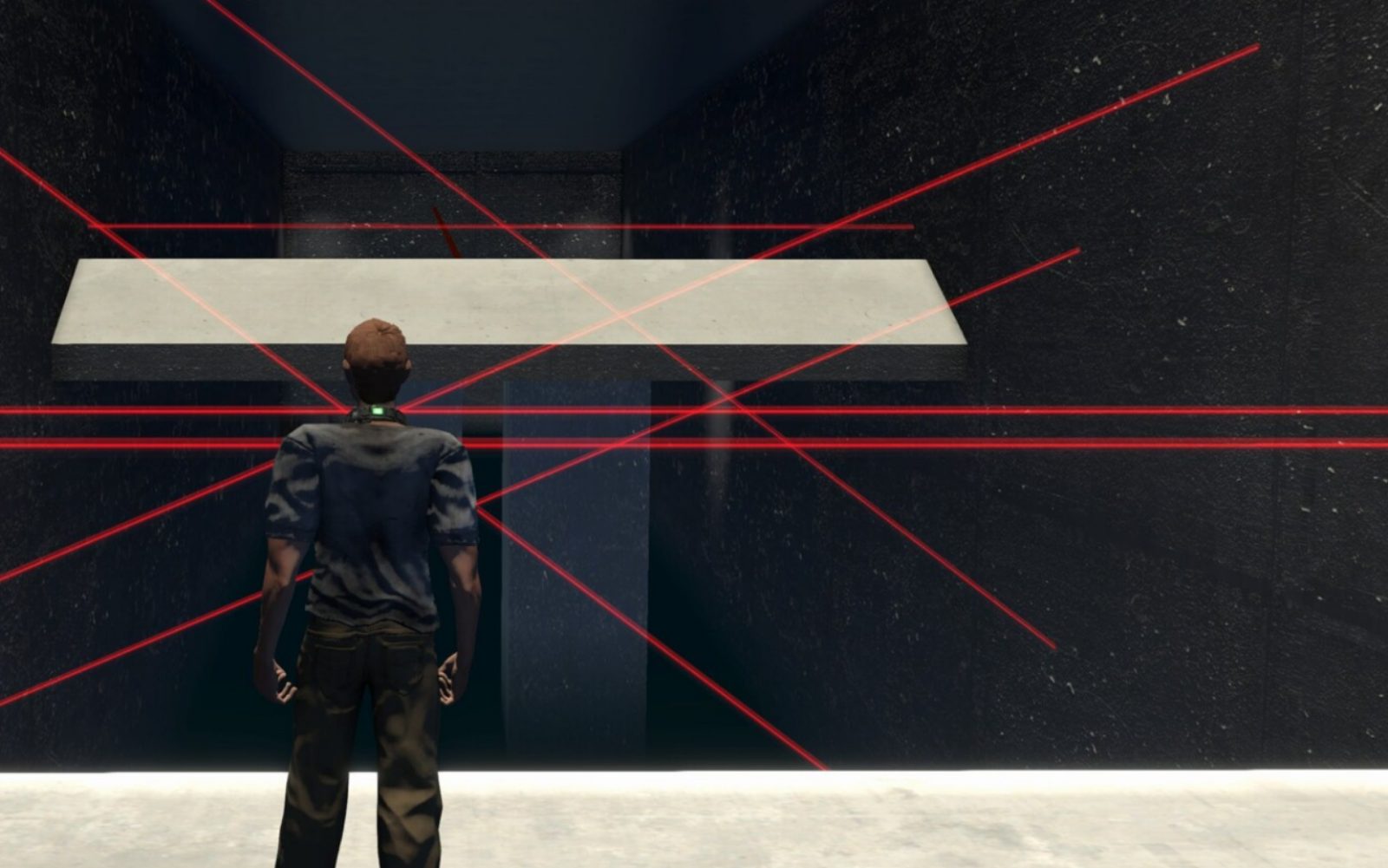 SO CLOSE Raum 06 — Laserfalle aus der Nähe, ein Fehltritt beendet den Run